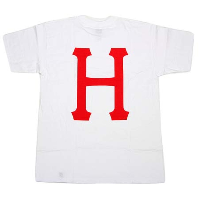 HUF Classic H T Shirt White Large