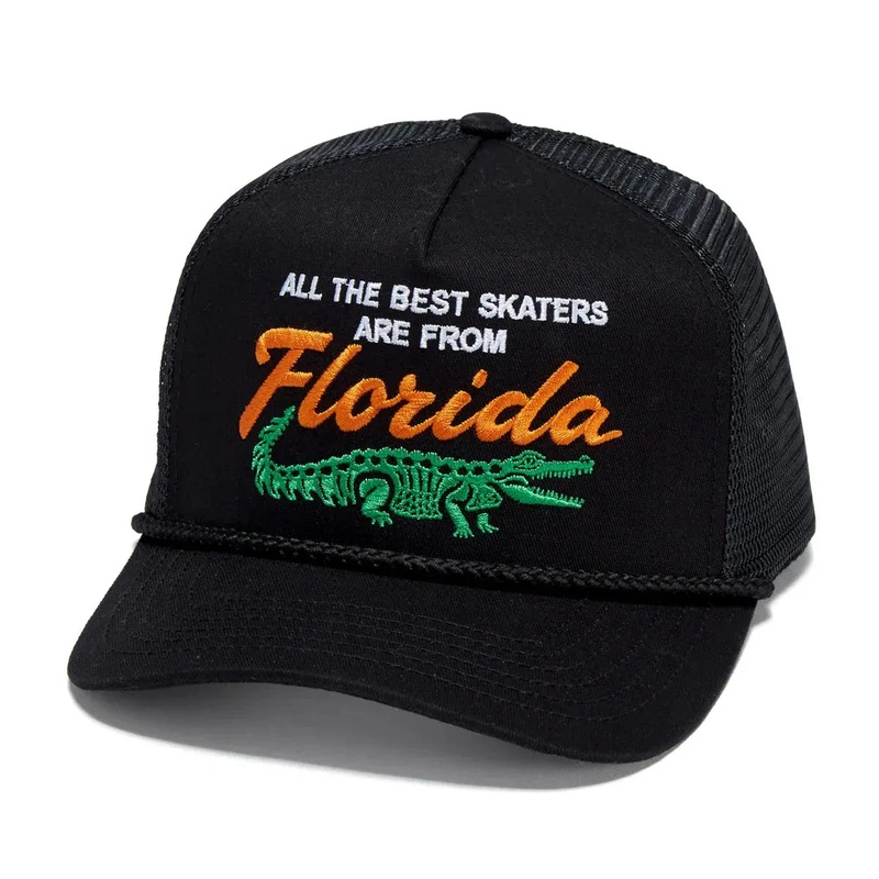 Jenkem Florida Trucker Hat Black