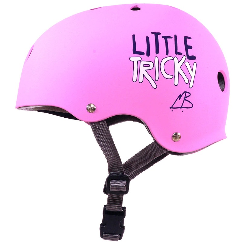 Little Tricky Edition Kids Helmet – Pink Rubber Pink
