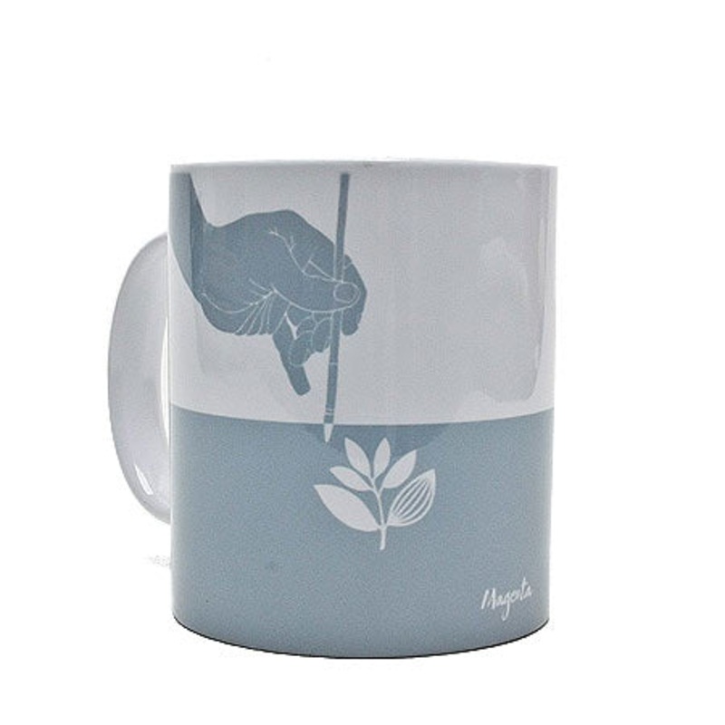 Magenta Brush Mug N/A N/A