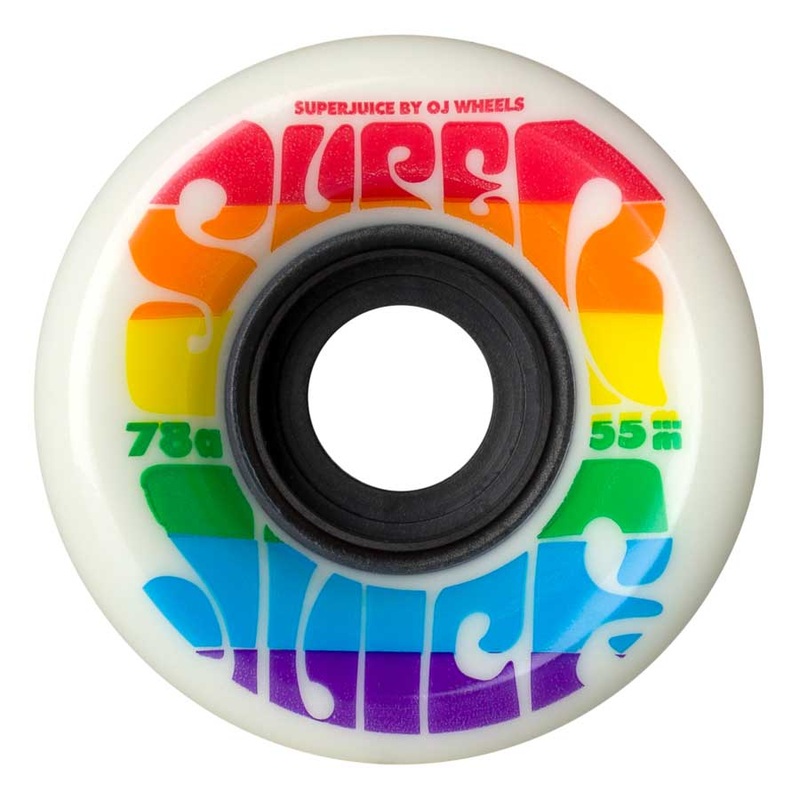 OJ Wheels Mini Super Juice Rainbow 78A 55MM