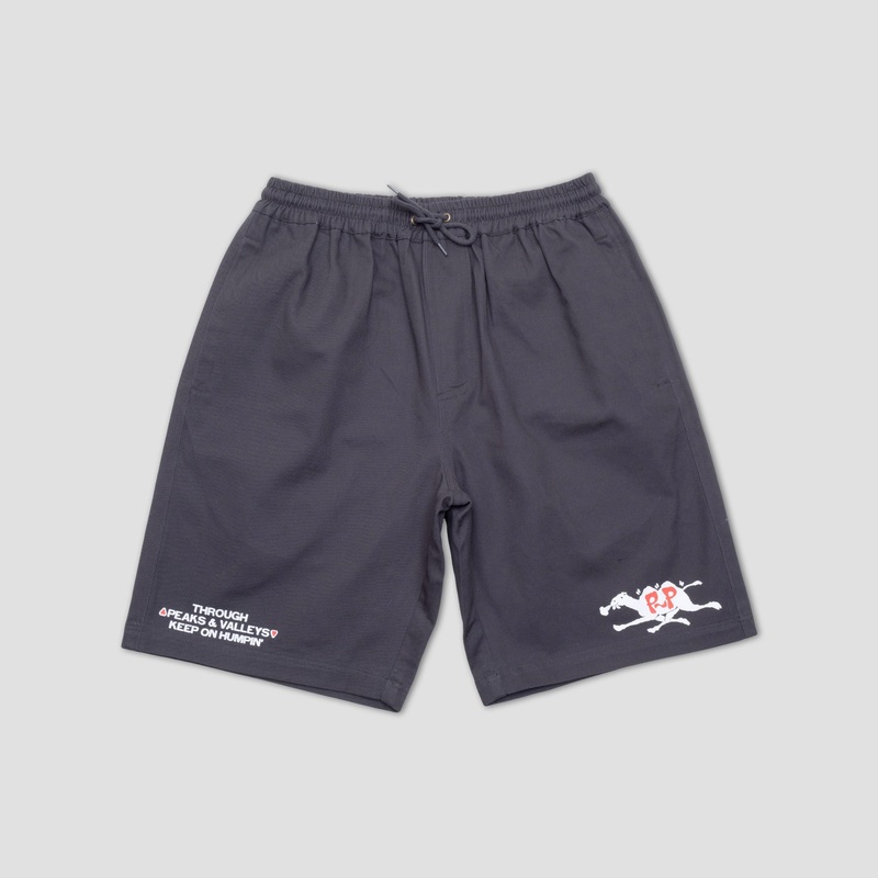 PassPort Peaks & Valleys Casual Short Tar Small