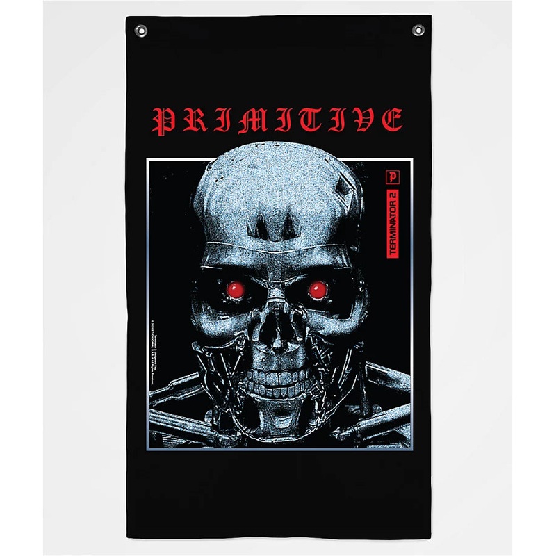 Primitive x Terminator 2 Machine 36″ x 60″ Banner