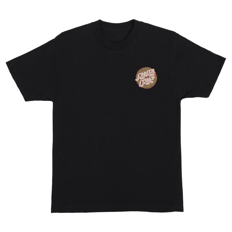 Scrawl Brick Dot Mens Santa Cruz T-Shirt Black S