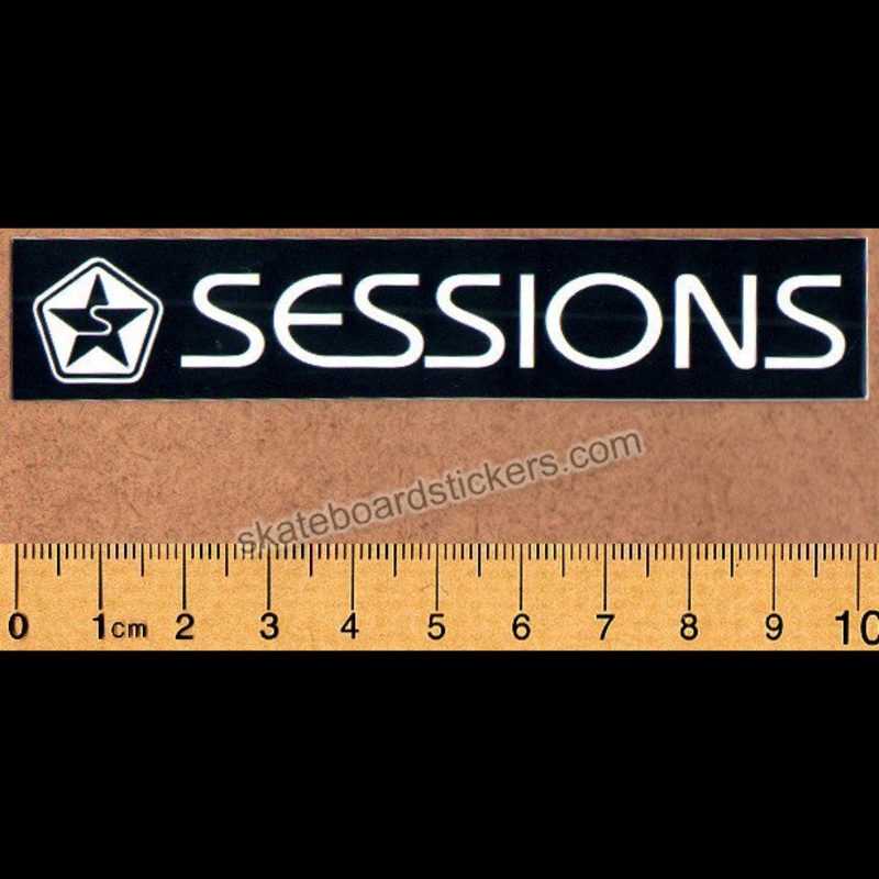 Sessions Skateboard / Snowboard Sticker – Regular