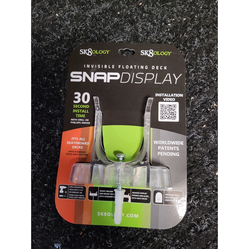 SK8ology Skateboard Collectors wall mount Deck Display – GEN 2