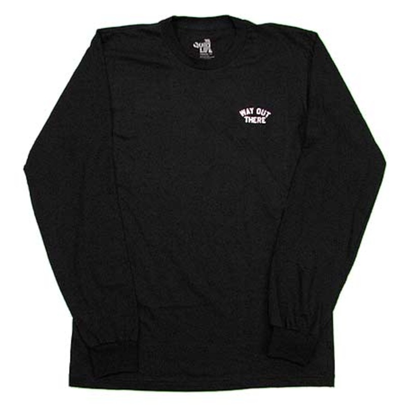 The Quiet Life Way Out There Long Sleeve T Shirt Black Small