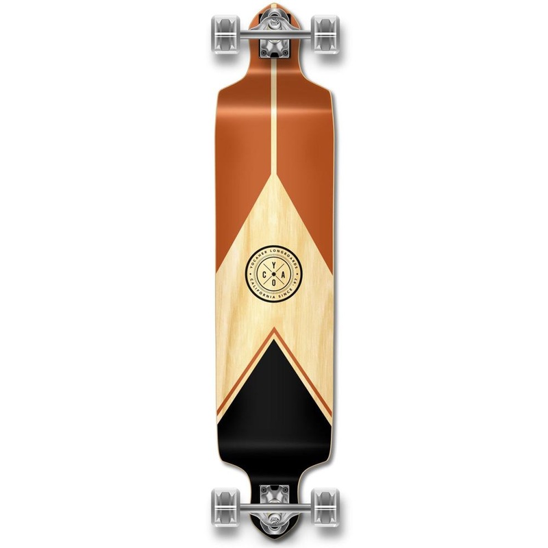 Yocaher Mountain 41″ Drop Down Longboard Complete – Earth Series Complete