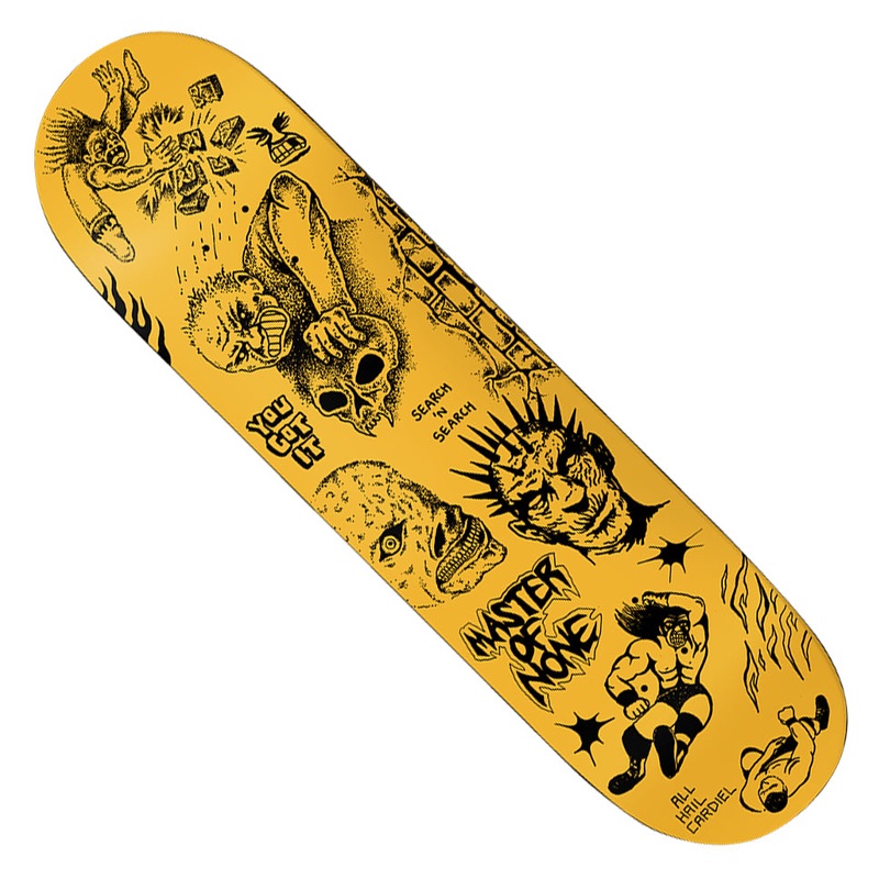 Baker Tyson Peterson Black Book Deck Yellow 8.38 x 32 WB:14.5