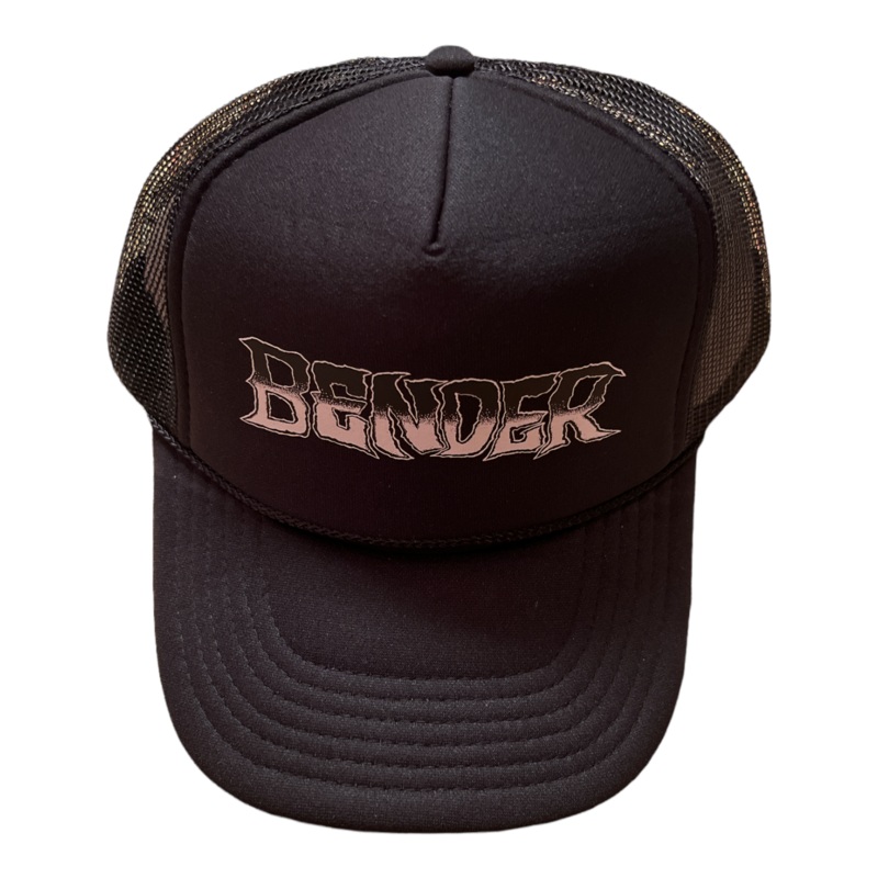 BENDER TRUCKER MESH HAT BLACK OS