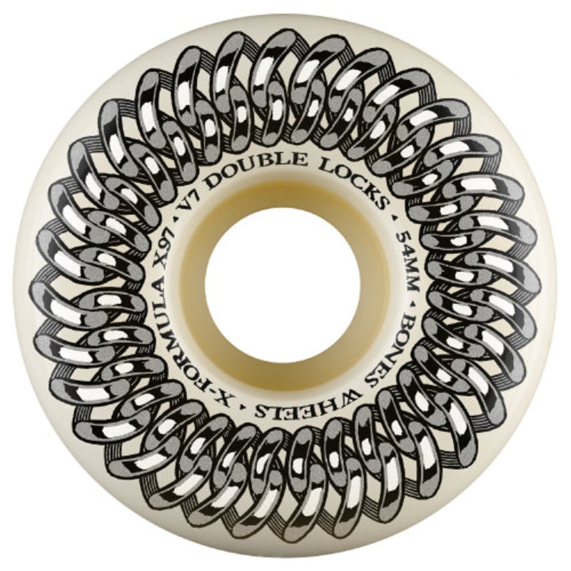 Bones XF V7 Double Lock Wheels 54MM 97A 54mm