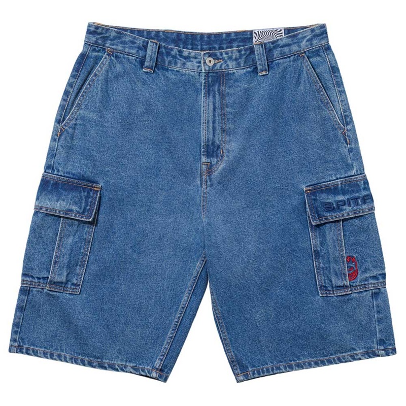 Classic 87 Denim Short Light Blue Wash Spitfire Wheels XSM