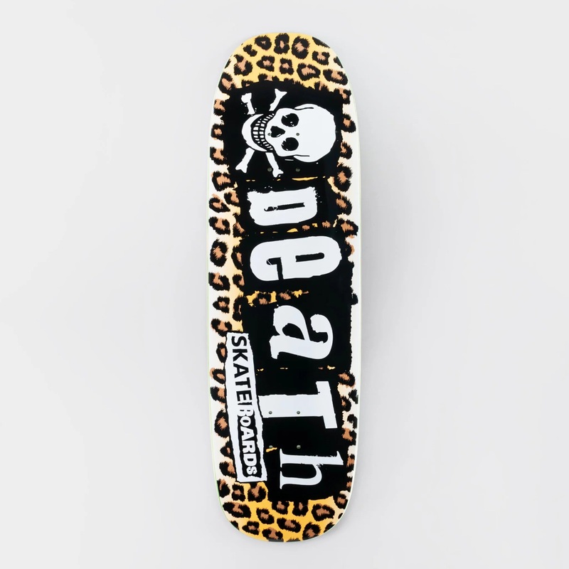Death 8.9″ Leopard Punk Hybrid Deck – Multi 8.9″