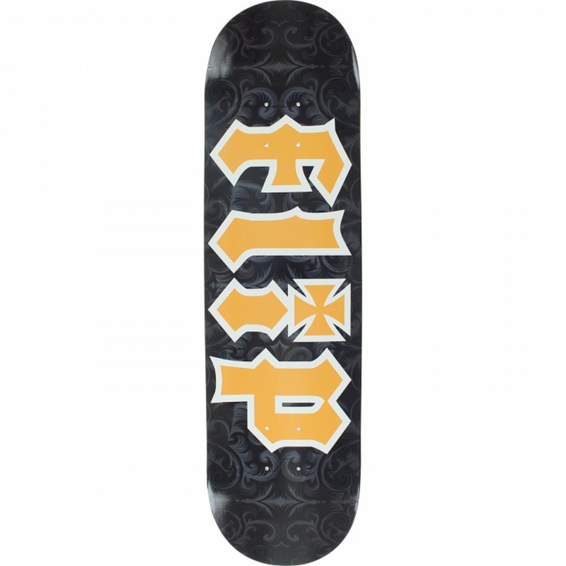 Flip Gothic 8.13″ Gold Skateboard Deck