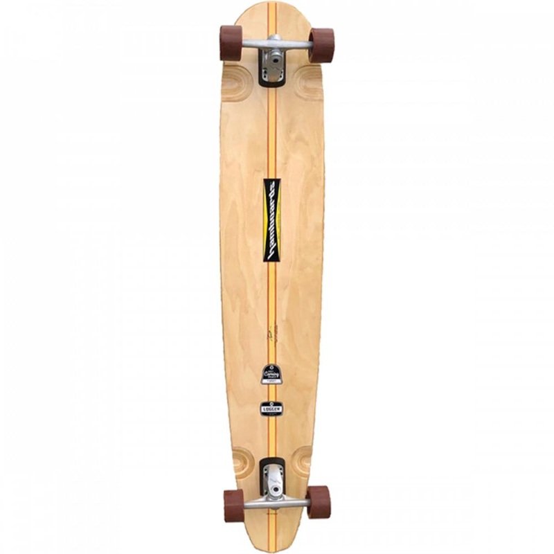 Hamboards Logger Light Blue 59″ Dancing Longboard Complete