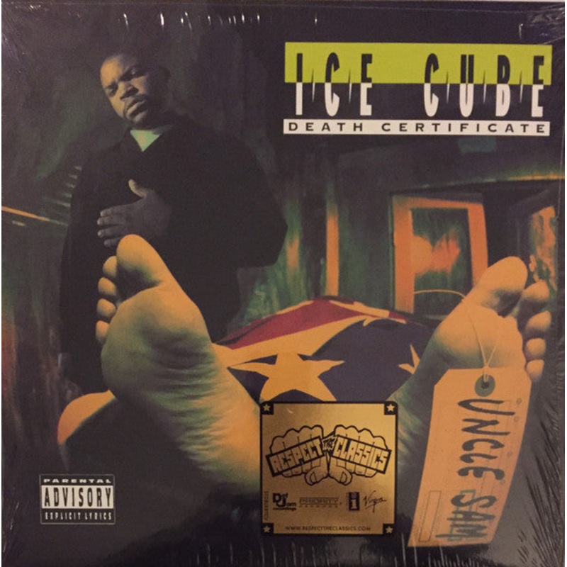 Ice Cube  Death Certificate Vinyl LP Record