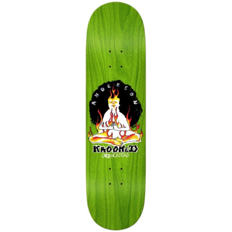 Krooked Anderson Overheated Skateboard Deck Assorted 8.38″ 8.38″