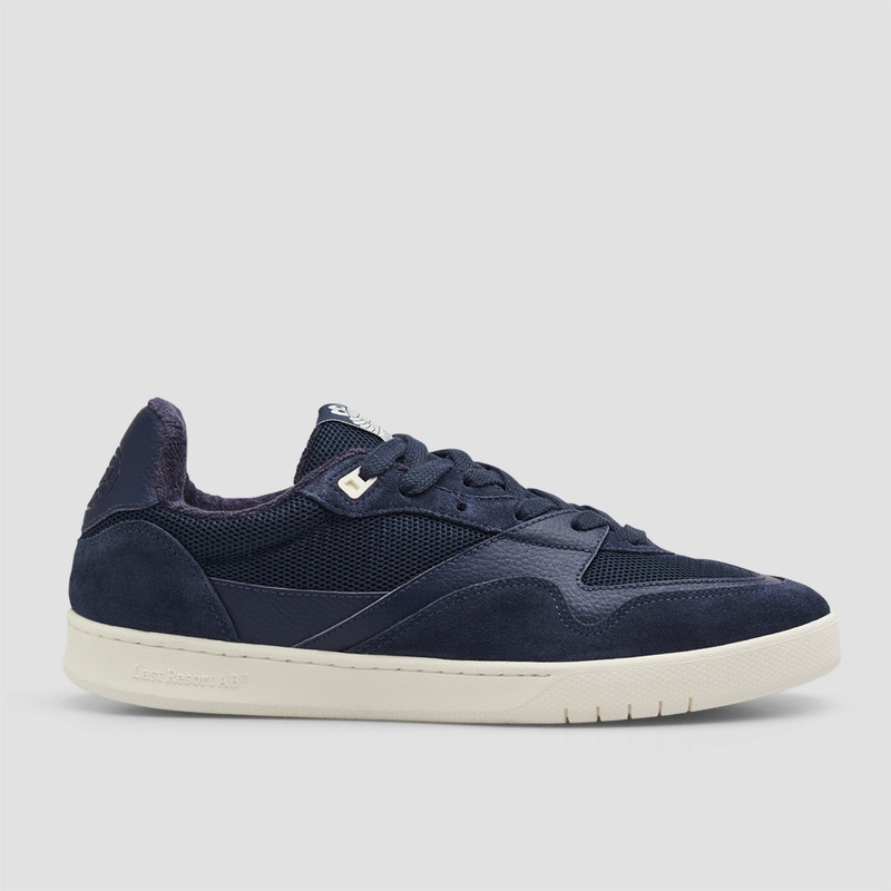 Last Resort AB CM002 Skate Shoes Dark Navy / White UK3