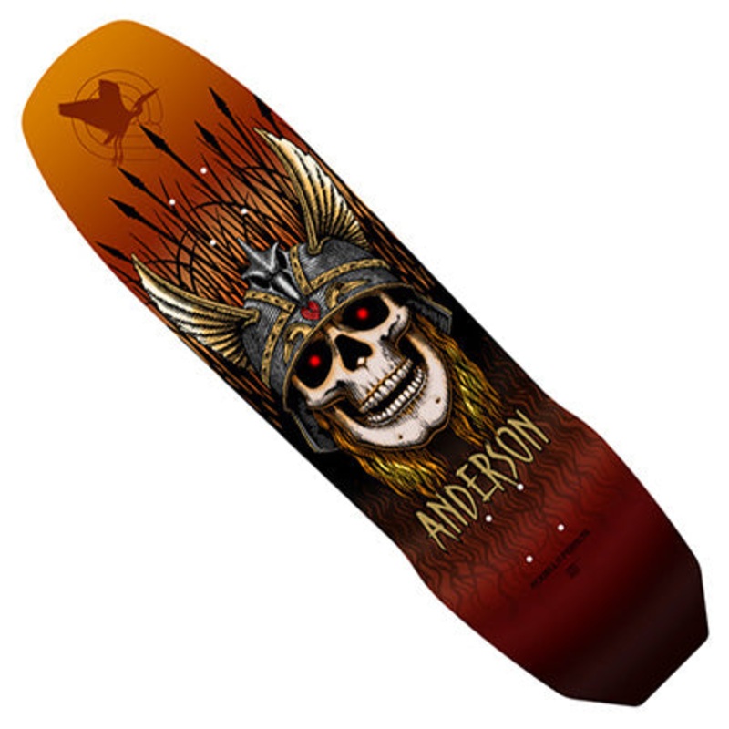 Powell Peralta Andy Anderson Pro Heron 2 7-Ply Maple Deck Rust 8.45 x 31.8 WB:14.25