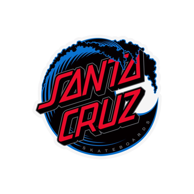Santa Cruz Vacant Wave Dot 4″ Sticker