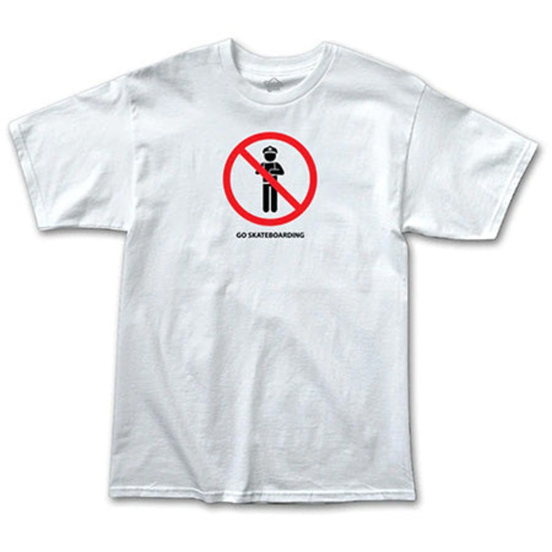 Thank You Skateboards Go Skatebording T Shirt White Large