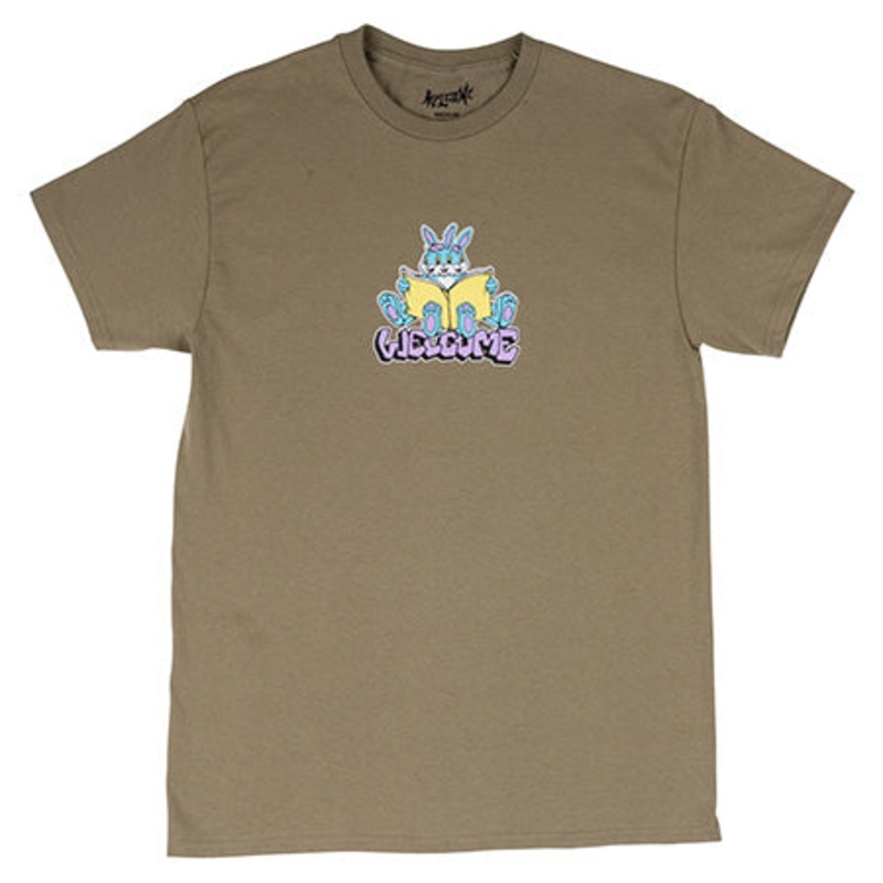 Welcome Skateboards Triplets T Shirt Prairie Large