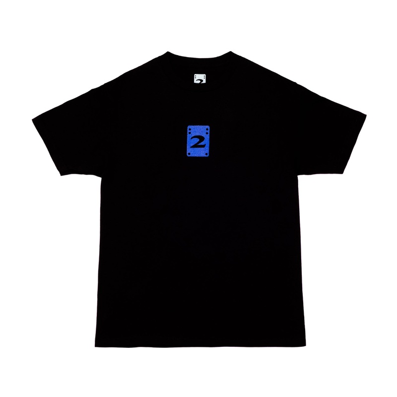 2 Riser Pads Logo Tee Black MD