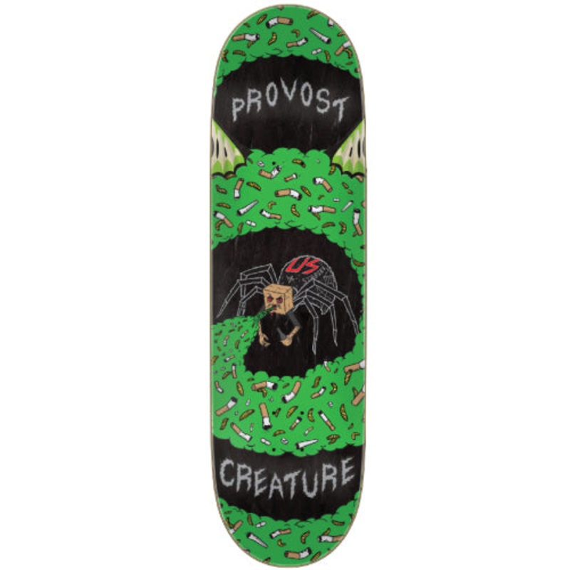 Creature Colin Provost Spider Vomit Skateboard Deck 8.8″ 8.8″