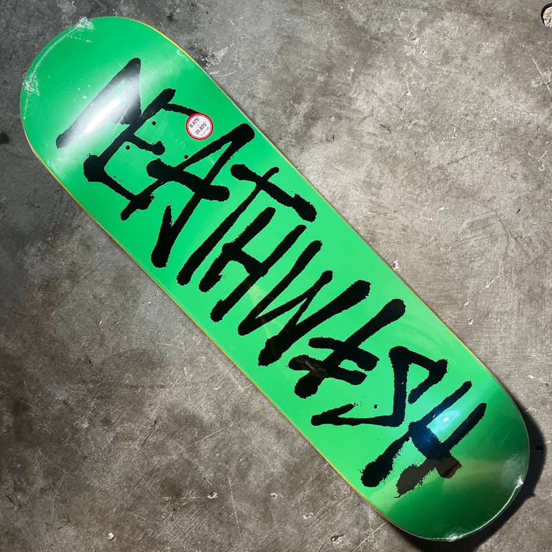Deathwish Skateboards – OG Deathspray – Green / Black 8.475″