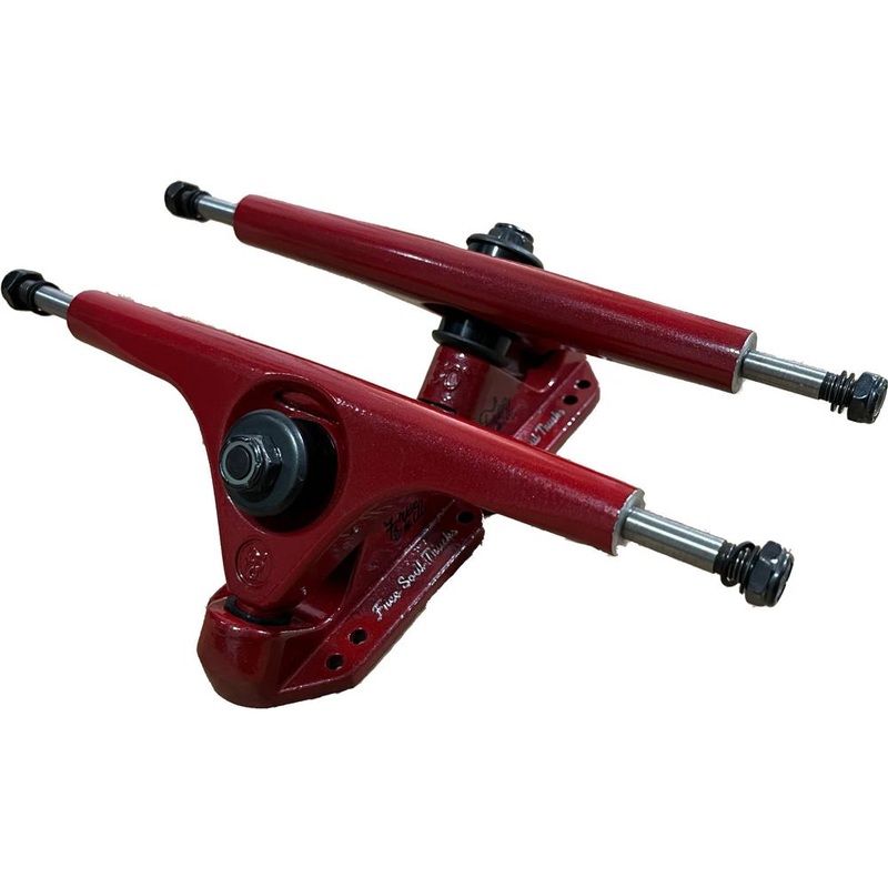 Free Soul Red Longboard RKP 180mm Trucks – set of 2