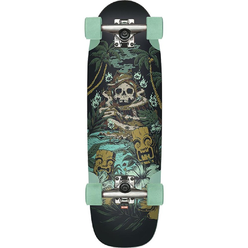 Globe Outsider Fire Island By Night 27″ Cruiser Longboard Complete