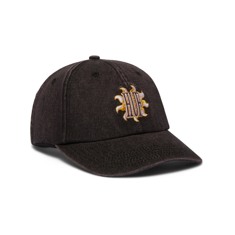 HUF Apollo Denim 6 Panel Hat Dust Purple