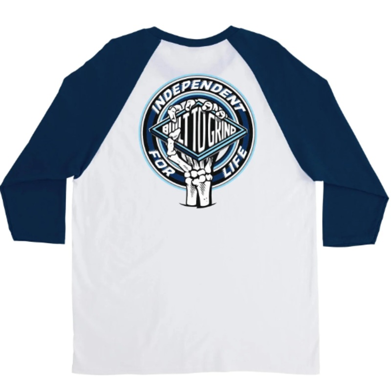 Independent “For Life Clutch” 3/4 Sleeve Shirt Small