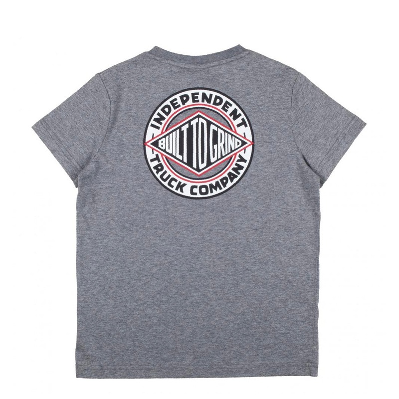 Independent Youth BTG Summit T Shirt – Heather Grey Kids S