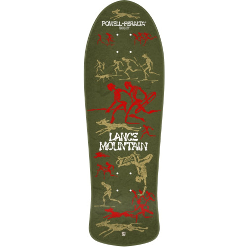 LIMITED Powell Peralta Bones Brigade Series 13 LANCE MOUNTAIN Future Primitive Green Deck 9.9″