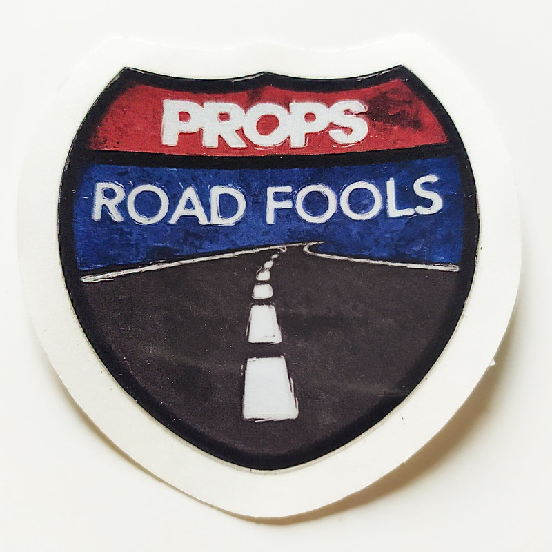 Props BMX Video Magazine Road Fools Sticker