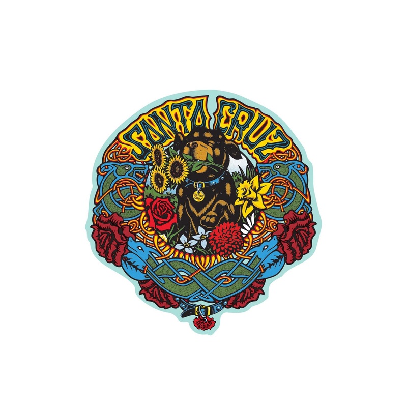 Santa Cruz Eric Dressen Mash up 5″ Sticker