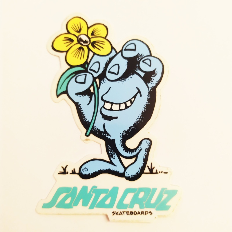 Santa Cruz – Stroll Hand Skateboard Sticker