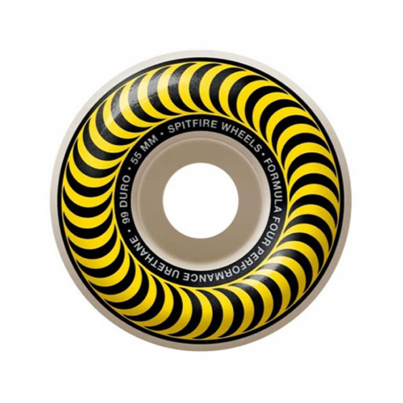 Spitfire Formula Four Classic 55mm 99a Skateboard Wheels 55mm Duro 99a Classic