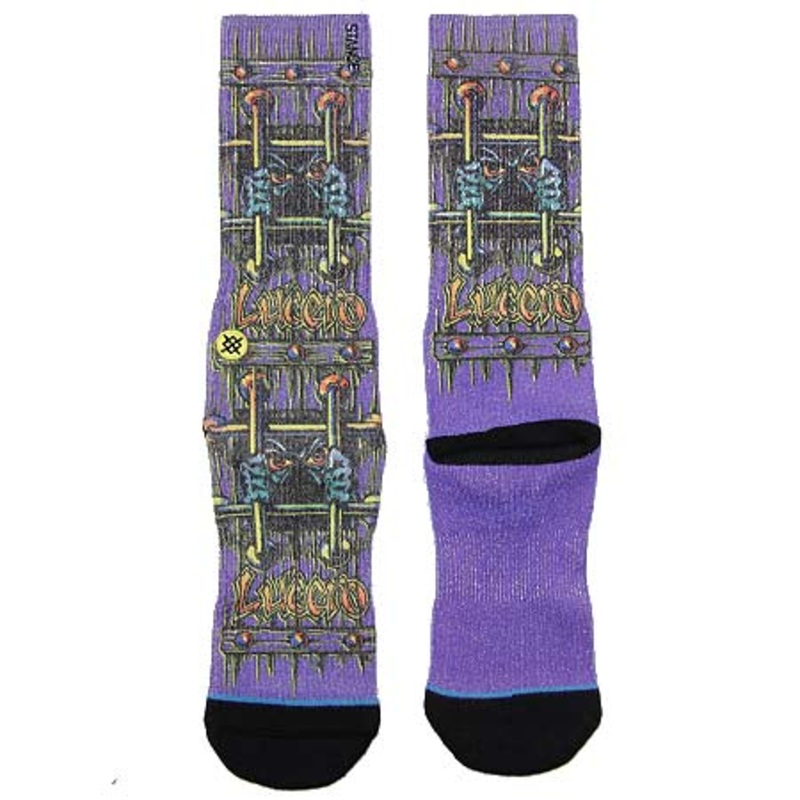 Stance John Lucero Crew Socks Purple Large/ Extra Large