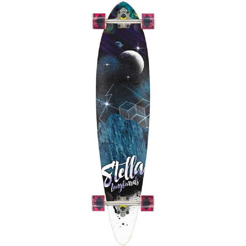 Stella Plume Pintail 46″ Longboard Skateboard Complete
