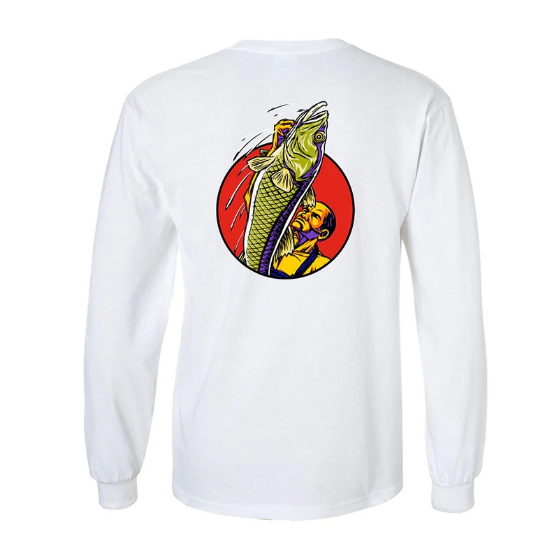 Strangelove Fish Longsleeve Tee White M
