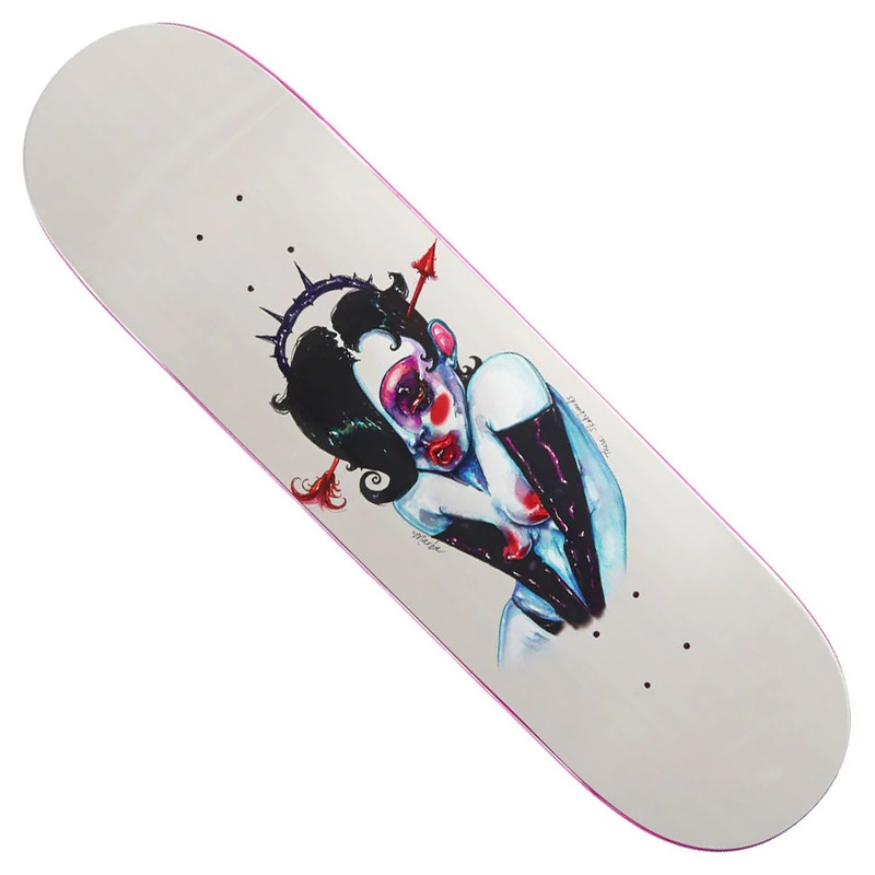 There Marbie Blake Armstrong Deck Dipped Pink 8.5 x 32 WB:14.1