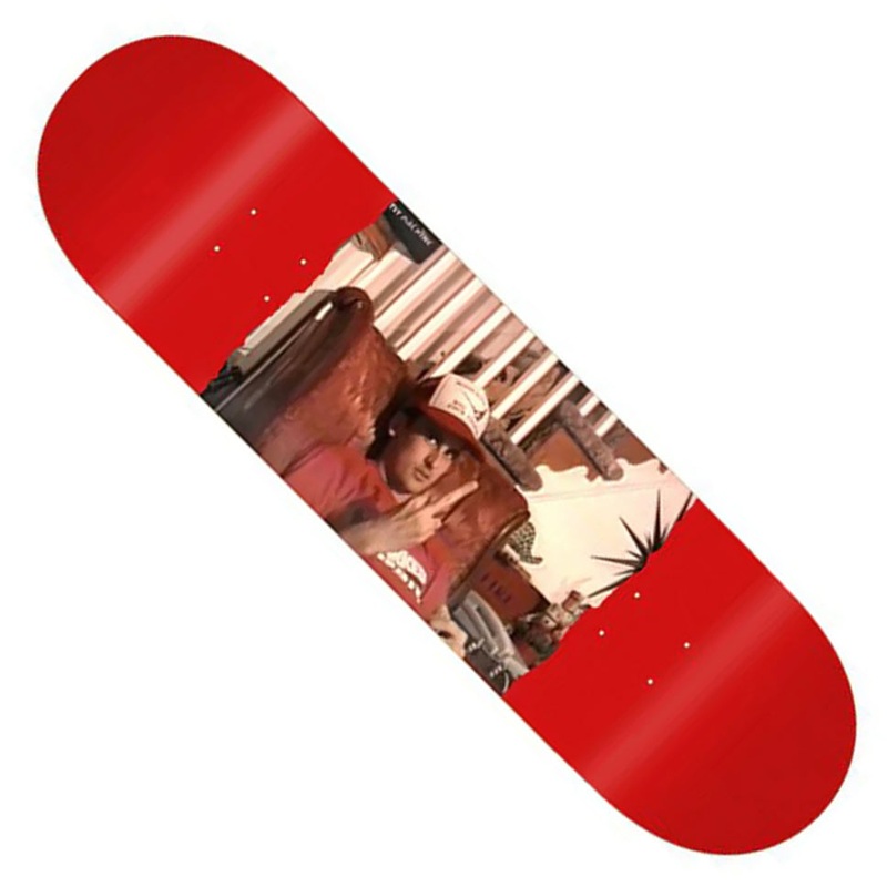 Toy Machine Ed Templeton Flip Deck Red 8.5 x 32 WB:14.38