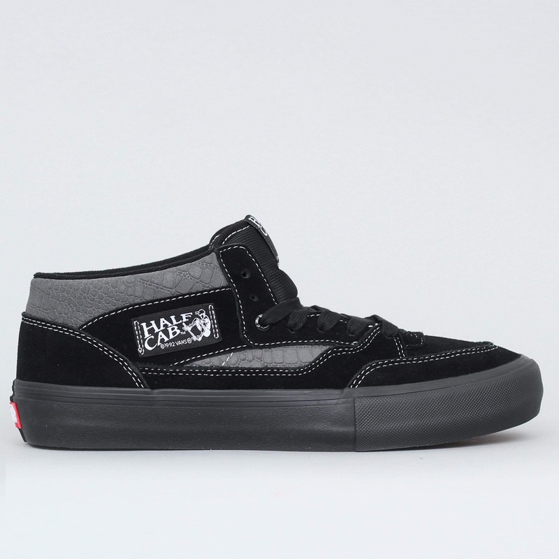Vans Half Cab Pro ’92 Shoes (Croc) Black / Pewter UK7