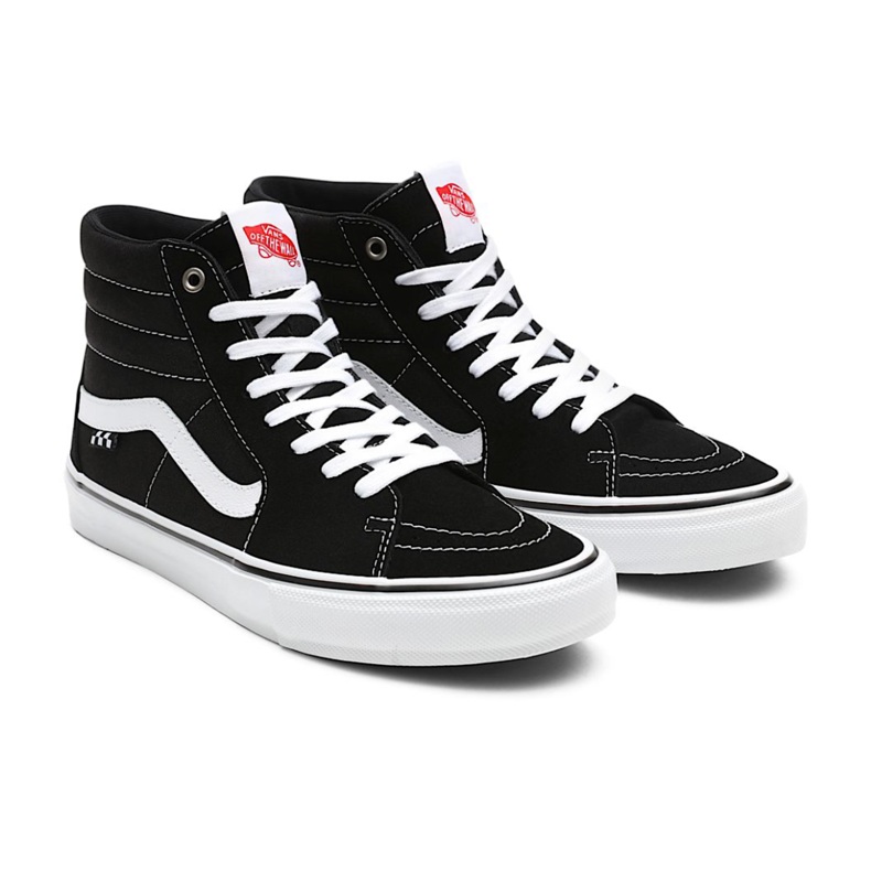 Vans “Skate Sk8-Hi” Black/White 8