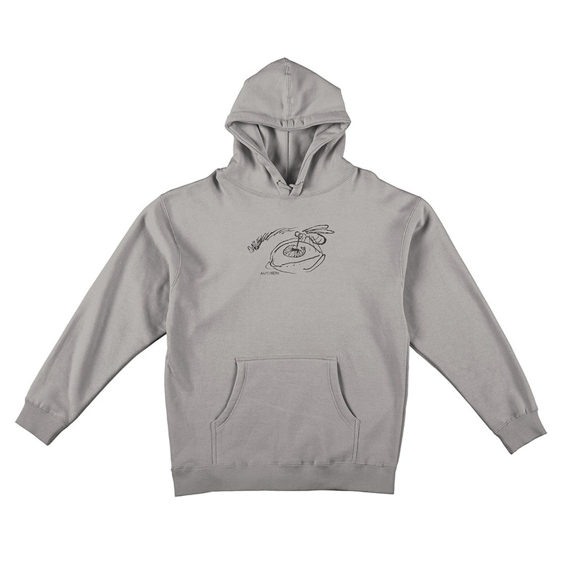 Anti-Hero Mosquito Pullover Hooded Sweatshirt Smoke Medium