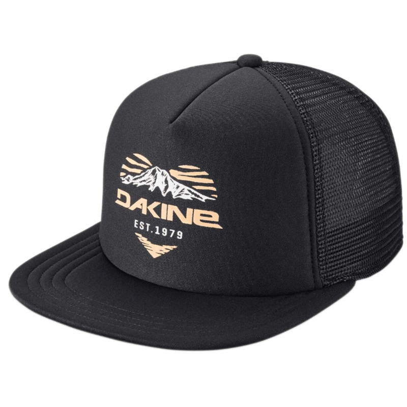 Dakine Mountain Love Trucker Cap Black Black