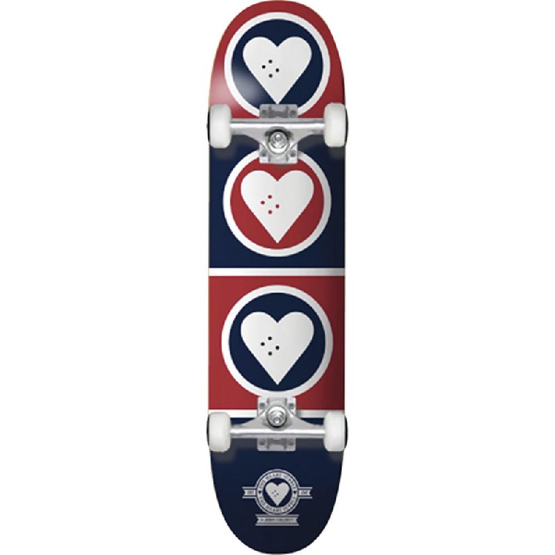 Heart Supply Squad Blue Red 7.75″ Skateboard Complete