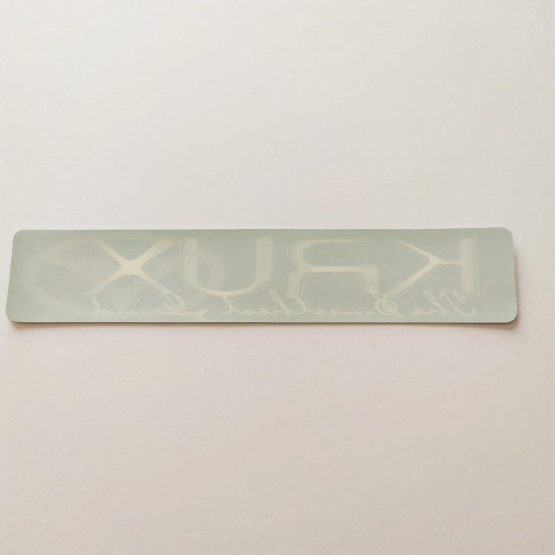 Krux Trucks Skateboard Window Sticker